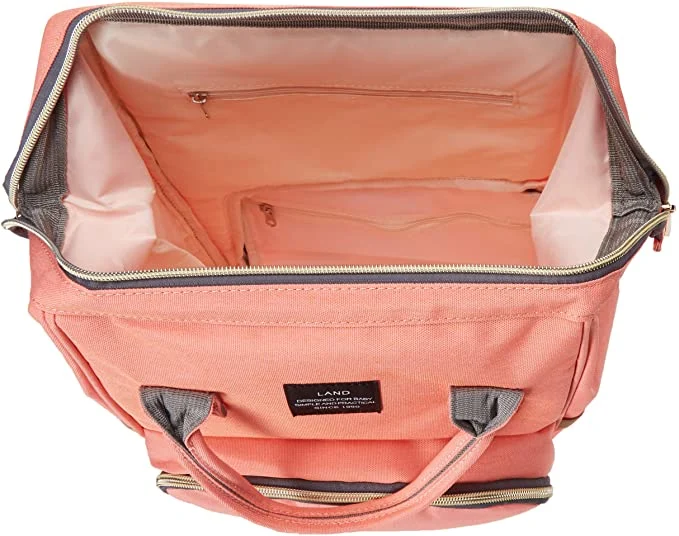 Mother′s Bag Large Capacity Travel Baby Diaper Tote Shoulder Backpack Mommy Bag