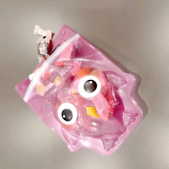 Comercio al por mayor de bolsas de plástico transparente de EVA TPU con cierre hermético impreso con logotipo personalizado para alimentos/juguetes/envases de cosméticos