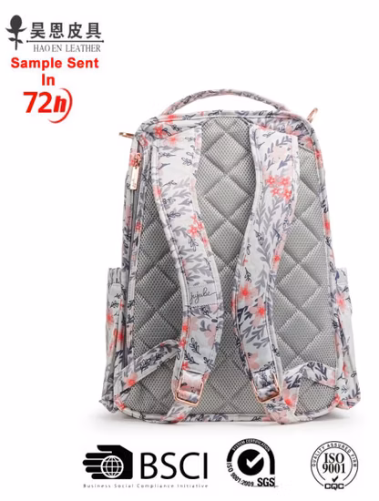 El diseñador de moda de nylon más nuevo imprimió la bolsa de pañales del bebé de la momia del totalizador para el viaje